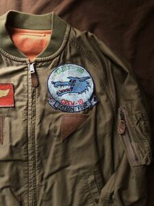 【希少】極美品 RRL B-15 REVERSIBLE FLIGHT JACKET ダブルアールエル リミテッド リバーシブル フライトジャケット 限定 スペシャル M〜L