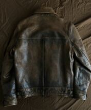 【傑作】極美品 RRL WESTERN FRINGE LEATHER JACKET ダブルアールエル フリンジ 茶芯 ウエスタン レザージャケット ジャケット S_画像5