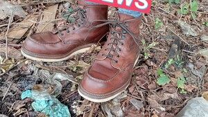 RED WING Copper Rough & Tough CLASSIC MOC US8.5D 26.5cm レッドウィング 1907 アイリッシュセッター カッパー ラフ&タフ