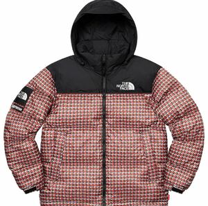 最終値下げ【極美品】Supreme The North Face Studded Nuptse Jacket Red S シュプリーム ノースフェイス スタッズ ヌプシ 国内正規品