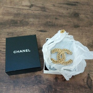 CHANEL　シャネル　ヴィンテージ　ブローチ　ペンダント　ココマーク　ゴールド　現状品