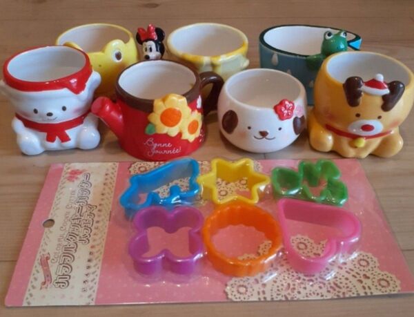 クリスマス陶器 カップセット キャラクター まとめ売り おまけ付き