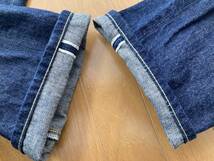 ★美中古 Levis リーバイス 66501 BIGE デニムパンツ 32 日本製 ビンテージモデル 501 501XX セルビッチ 赤耳 66 シングル 濃紺 ビッグE_画像10