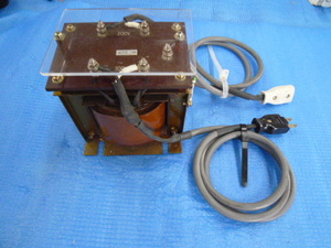 中古現状渡品 IKEYA ELECTRIC WORKS TRANSFORMER IE-TF PHASE 1Φ CAPACITY 300VA P.V.200V S.V.100V