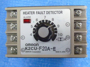 中古現状渡品 OMRON HEATER FAULT DETECTOR ヒーター断線警報器 K2CU-F20A-E オムロン