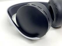 9273★ PULSE 3D ワイヤレス ヘッドセット CFI-ZWH1J Wireless Headset PS5 PS4 プレステ Playstation 破れあり ケーブル欠品 中古品_画像2