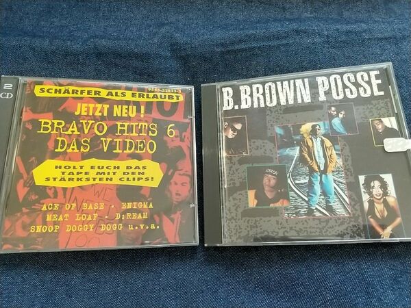 【ＣＤ２組】 「BRAVO HITS 6」 & 「B.BROWN POSSE」 オムニバスアルバム