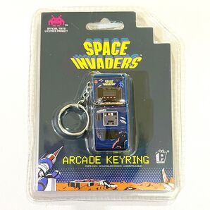 スペースインベーダー アーケードキーリング キーホルダー 筐体