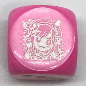 【イベンド限定】にじさんじ 鈴原るる サイコロ 6面ダイス ピンク