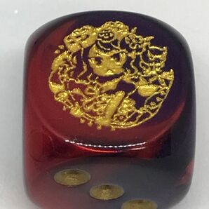 【イベント品】FGO Fate 葛飾北斎 サイコロ 6面ダイス 赤 紫