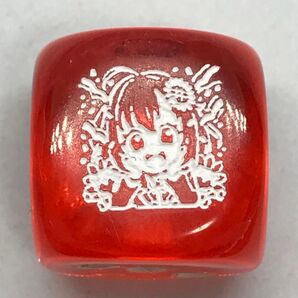 【イベンド限定】にじさんじ 本間ひまわり サイコロ 6面ダイス 赤 レッド