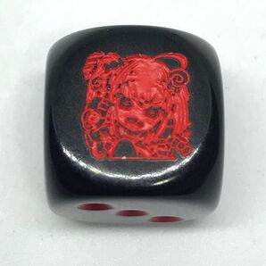 【イベンド限定】にじさんじ 魔界ノりりむ サイコロ 6面ダイス ブラック
