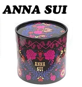 【ANNA SUI】(NO.5252)アナスイ 円形 紙箱　薔薇　カラフル　小物入れ　ギフトボックス　未使用