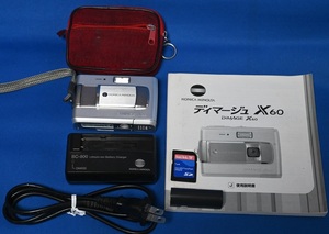 コニカ Konica Minolta DiMAGE X60 完動品