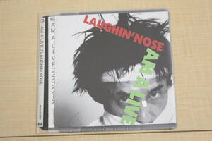 LAUGHIN' NOSE / AM A LIVE CD 元ケース無し メディアパス収納