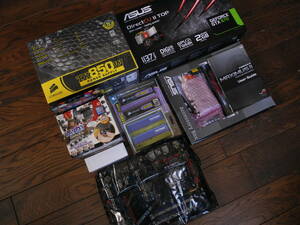 ■名機 ASUS MAXIMUSⅡ FORMULA+CORSAIR TX850W+DDR2 CORSAIR2G+DDR2 PATRIOT4G+ASUS GTX670+scythe ANDY SAMURAI MASTER CPUクーラー