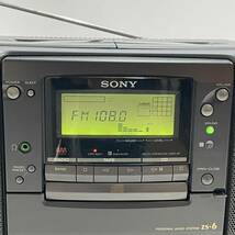 SONY ソニー SONAHAWK ソナホーク ZS-6 SWV-Y1 バブルラジカセ ラジカセ CD リモコン RMT-C6_画像4