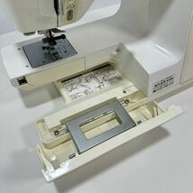 JUKI ジューキ THE MISIN HZL-7900 コンピューターミシン 通電確認済み ケース付_画像8