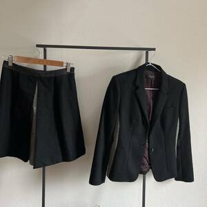 ポールスミス　スカート　black スーツ