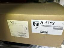 『新品未使用』 デッドストック品 TOA A-1712 PAアンプ 『１円スタート！』D_画像3