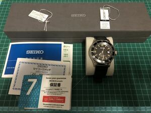 SEIKO セイコー　ソーラー　ビンテージデザイン　ダイバーズ　SZEV013 検　ダイバー PROSPEX プロスペックス 腕時計 美品