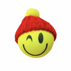  knitted smiley antenna topa- antenna ball USDM JDM Beetle Volkswagen Ame car truck N box hot rod custom 