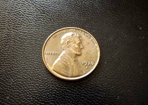 アメリカ合衆国　1セントコイン　1970年　S刻印　　送料無料です。（7314）リンカーン　USA貨幣　お金 貨幣　硬貨　ペニー　　