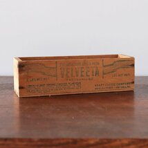 木箱 ウッドボックス ヴィンテージ 収納 収納ボックス 木製 ステンシル アメリカ 雑貨 アドバタイジング オリジナル インダストリアル_画像2