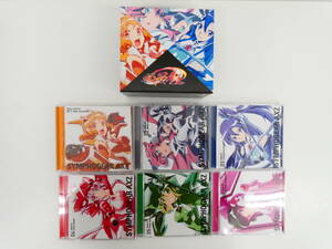 DK4671/戦姫絶唱シンフォギアAXZ キャラクターソングCD 全6巻セット ゲーマーズ特典収納BOX付き