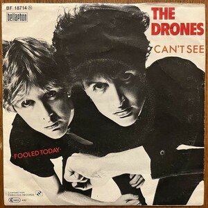 試聴可 70's punk/power pop/new wave パンク天国 The Drones - Can't See /Fooled Today orig 7'