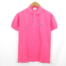 デッドストック 80s 90s LACOSTE ポロシャツ size3/ラコステ　L1212 　1201_画像1