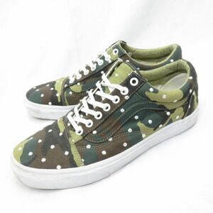 VANS OLD SKOOL カモフラ ドット スニーカー size27/バンズ　1205