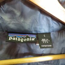 97年製 patagonia USA製 パフボールベスト マンゴー sizeS/90s パタゴニア ヴィンテージ 古着 1205_画像4