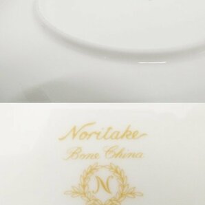 ♯ ノリタケ キューティーローズ カップ＆ソーサー ケーキ皿 2客セット!! Noritake ペア ティーカップ 小花柄 薔薇 白 ピンク 陶磁器の画像10