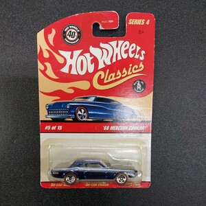 ◆Hotwheel ホットウィール クラシックス1/15シリーズ4 68マーキュリークーガー◆