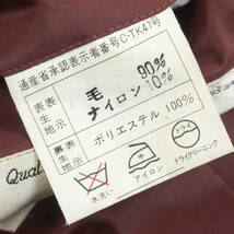 上質ツイードジャケット『Meaker』AB5(t170-c96-w88) レッドブラウン 日本製 TOKYO TAIYO メンズ 管理1191_画像6