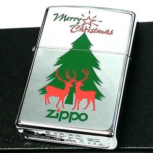 ZIPPO 1点物 クリスマス 1999年製 レア ジッポ ライター トナカイ Xmas 絶版 珍しい おしゃれ シルバー かわいい ヴィンテージ 未使用品