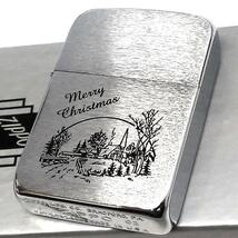 ZIPPO 1941 復刻レプリカ クリスマス ジッポ ライター 1点物 レア 2002年製 シルバー 絶版 ビンテージ X'mas 可愛い 未使用品 珍しい_画像1