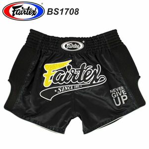  new goods Fairtexmei Thai kickboxing pants BS1708 L size unisex shorts boxing MMA combative sports sport glove 