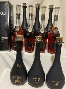 カミュ XO オタール XO 700ml 10本セット　未開栓　まとめ　CAMUS　OTARD COGNAC ブランデー # ウイスキー