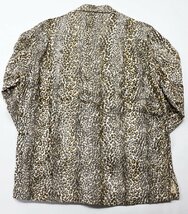 PINK DRAGON (ピンクドラゴン) LEOPARD OPEN SHIRT / レオパード柄 オープンカラーシャツ 美品 / クリームソーダ / ヒョウ柄_画像2