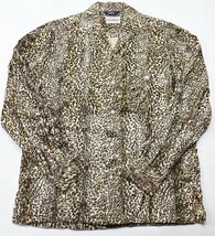 PINK DRAGON (ピンクドラゴン) LEOPARD OPEN SHIRT / レオパード柄 オープンカラーシャツ 美品 / クリームソーダ / ヒョウ柄_画像1