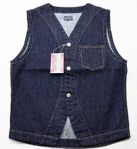 Deluxeware (デラックスウエア) DX30151...ROGUE VEST for DX5015 / ローグデニムベスト 未使用品 インディゴ size M