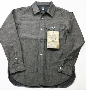 DALEE'S&Co (ダリーズアンドコー) Jelico...20s Jelico shirt / ジェリコシャツ 未使用品 BLACK MIX size 16.5(L) / デラックスウエア