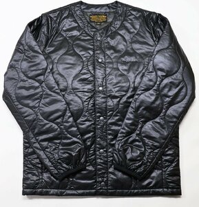 Pherrow's (フェローズ) Quilting Liner Jacket / キルティング ライナージャケット 17W-PIQJ1 極美品 ブラック size 36(S)