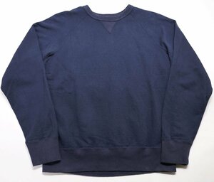 JOE McCOY (ジョーマッコイ) BALL PARK クルーネックスウェット アウトレット品 ネイビー size XL / リアルマッコイズ