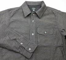 DALEE'S&Co (ダリーズアンドコー) Jelico...20s Jelico shirt / ジェリコシャツ 未使用品 BLACK MIX size 16.5(L) / デラックスウエア_画像3