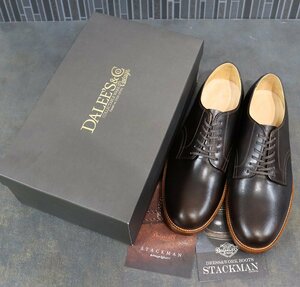 DALEE'S&CO (ダリーズアンドコー) STACKMAN / スタックマン 未使用品 BRAN BLACK size 8(26cm) / ドレスシューズ / デラックスウエア