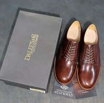 DALEE'S&CO (ダリーズアンドコー) STACKMAN / スタックマン 未使用品 ANGOLA BROWN size 9(27cm) / ドレスシューズ / デラックスウエア_画像1