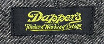 Dapper's (ダッパーズ) Lot 1437 Classical Leather Car Coat / クラシカル レザーカーコート 未使用品 ブラック size 38(M) / ジャケット_画像7
